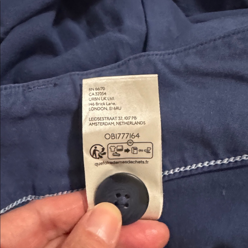 Anthropologie Maeve The Colette Magic Fabric Crop Wide-Leg Pants Blue Night-33 - Picture 10 of 10